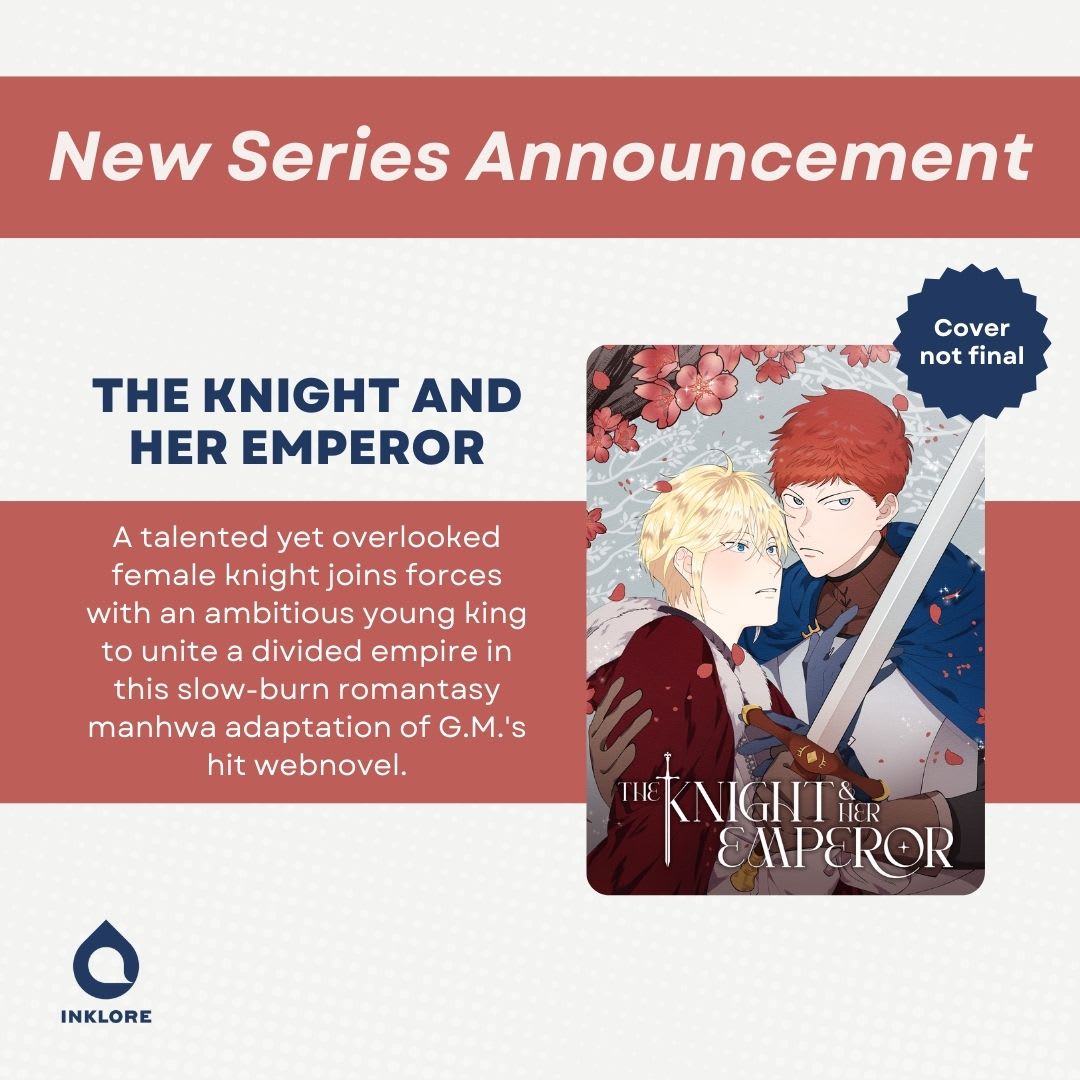 Series announcement for The Knight and Her Emperor