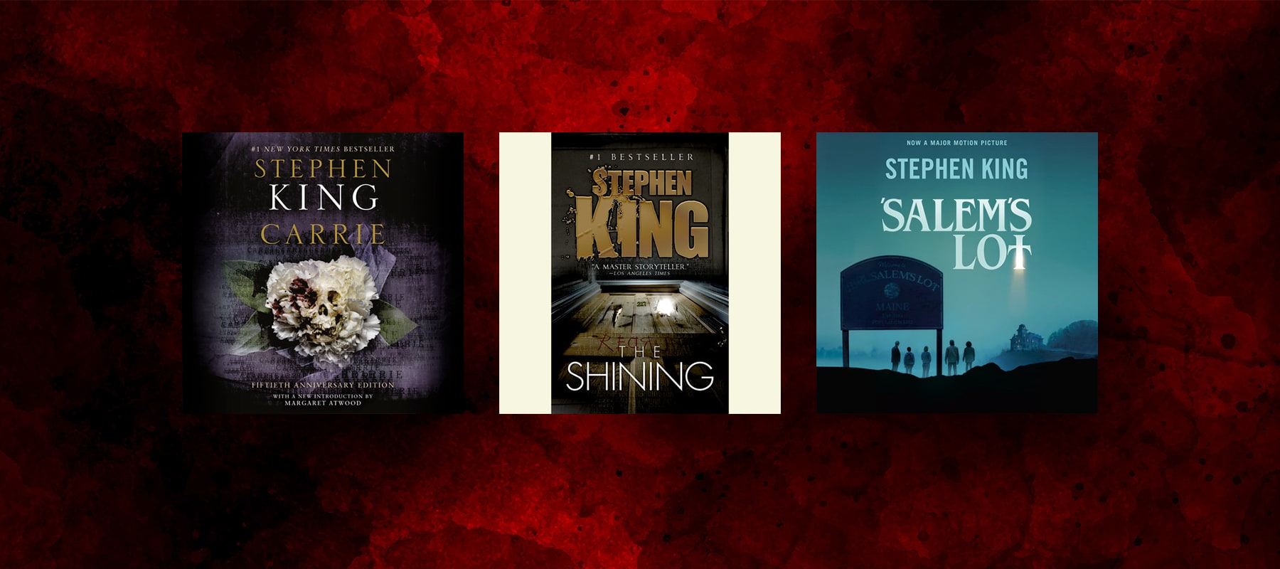 Stephen King Audiobook Covers