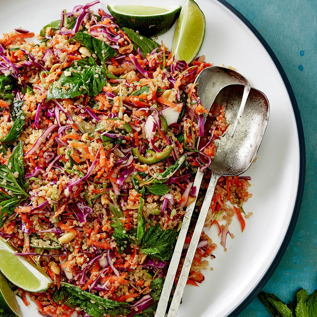 Thai Quinoa Salad from Run Fast. Cook Fast. Eat Slow. Penguin Random