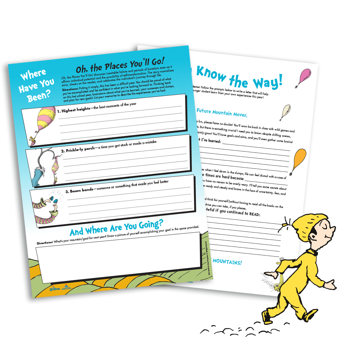 Classroom Activities for Oh, The Places You'll Go