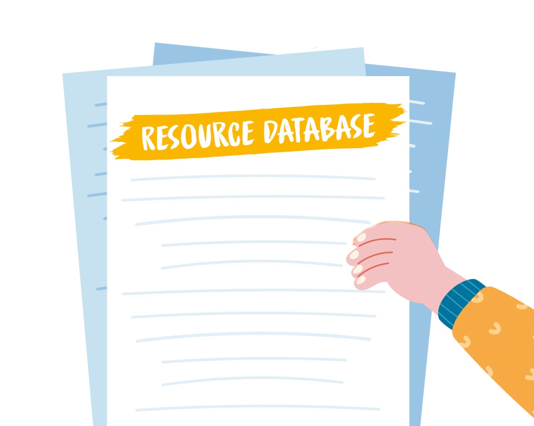 Resource pages illustration