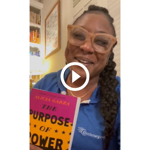 Alicia Garza, author of THE PURPOSE OF POWER, speaks on her book