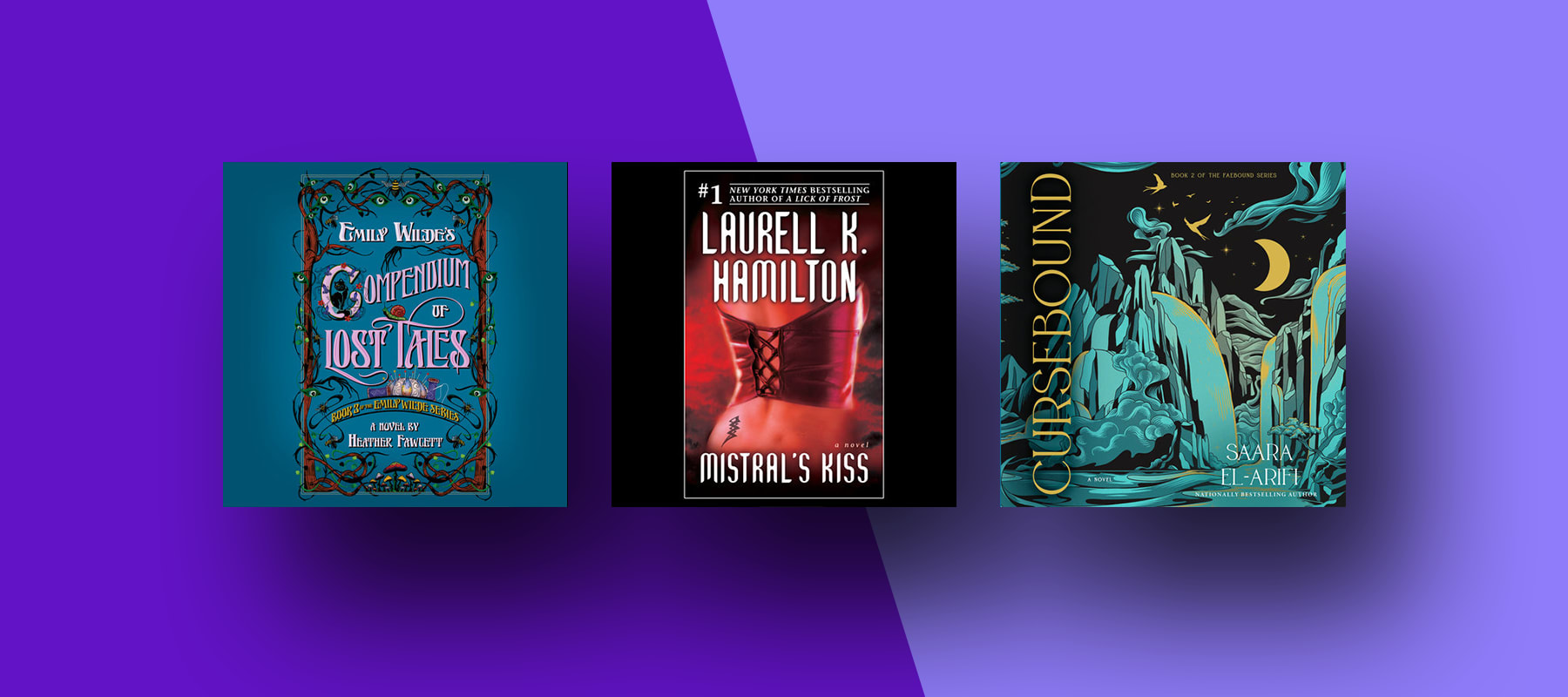 Romantasy Audiobook Covers