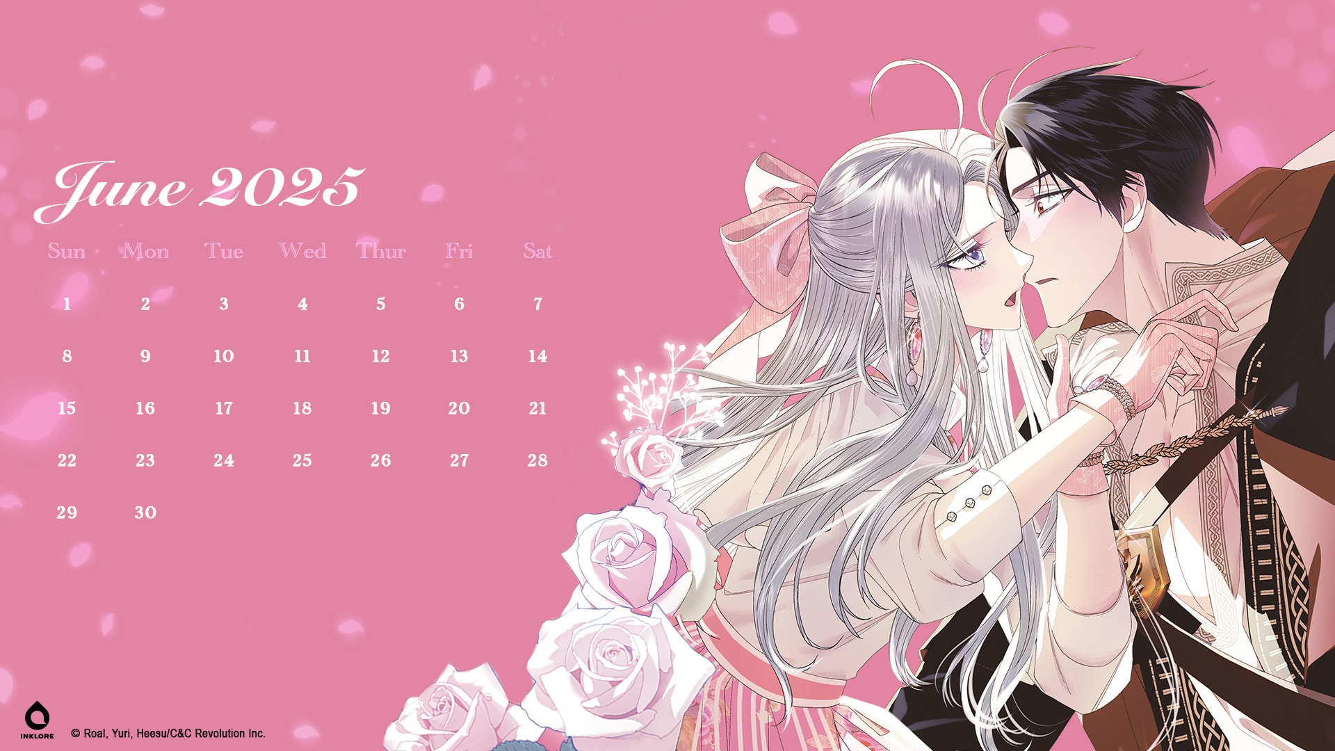 Father, I Don't Want This Marriage June 2025 Calendar 16x9