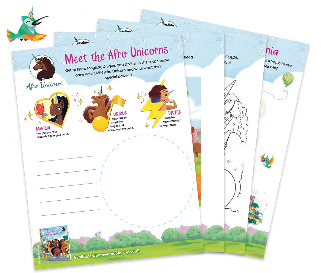 Author April Showers talks about 'Afro Unicorn' Book Series