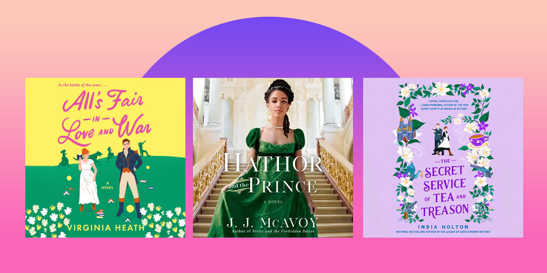 Regency Romance Audiobook Covers