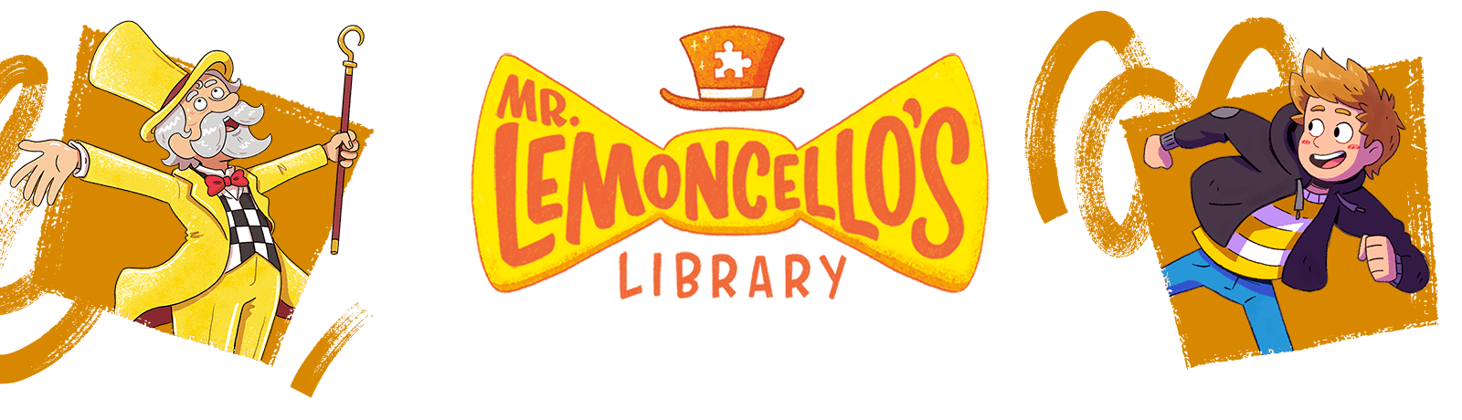 Mr. Lemoncello's Library header