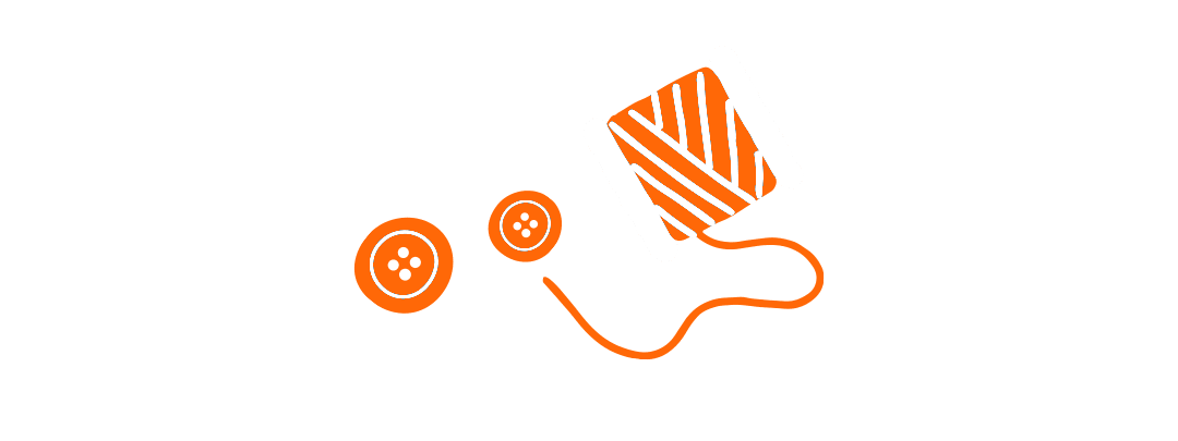 spool of thread and buttons