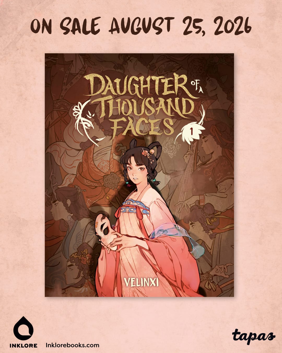 Daughter of a Thousand Faces - Volume 1 Cover Reveal