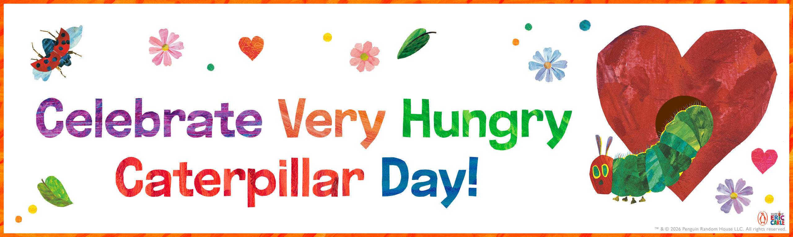 Celebrate Very Hungry Caterpillar Day