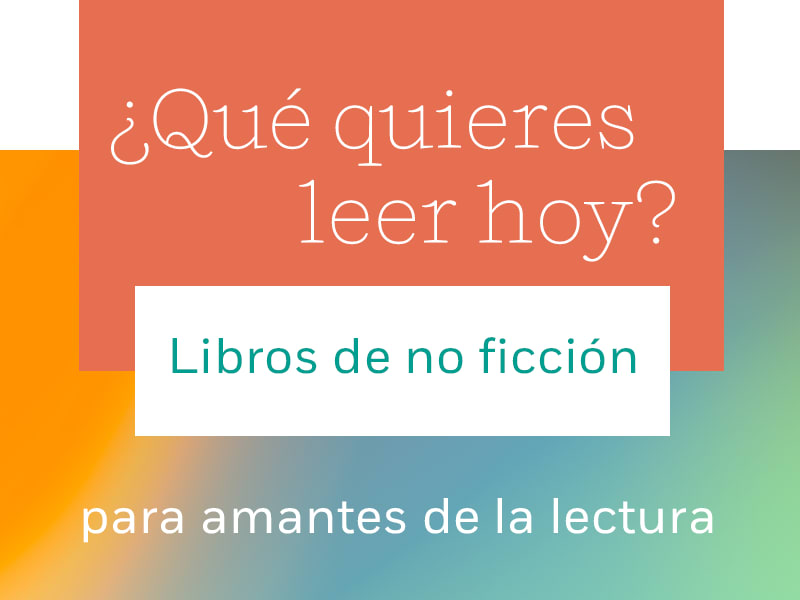 Libros de no ficción