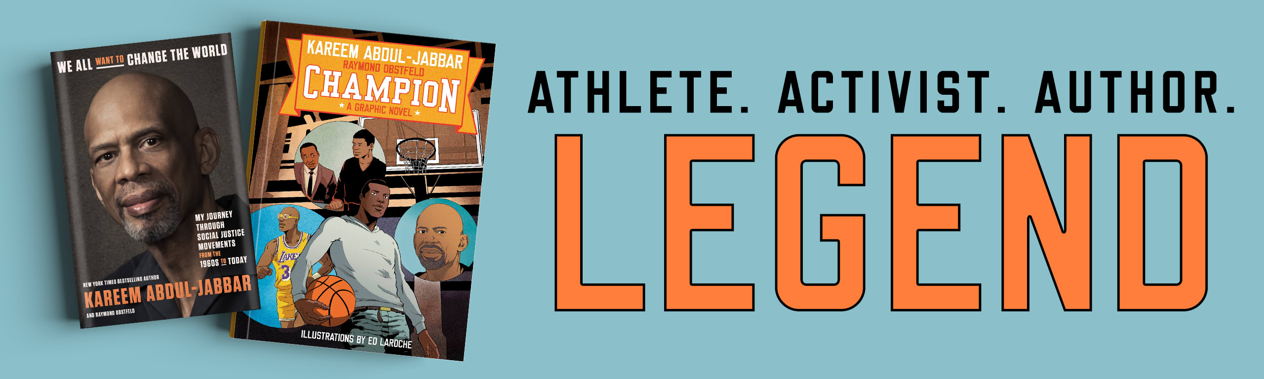 Kareem Abdul-Jabbar New Books