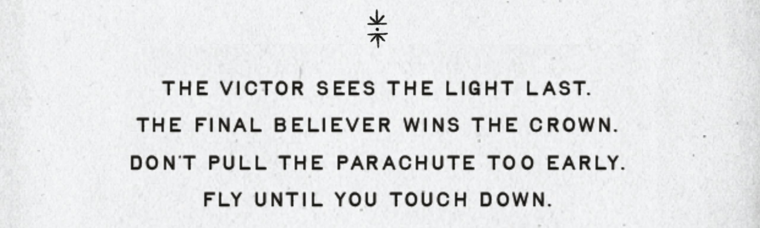 A poem from Poems and Prayers