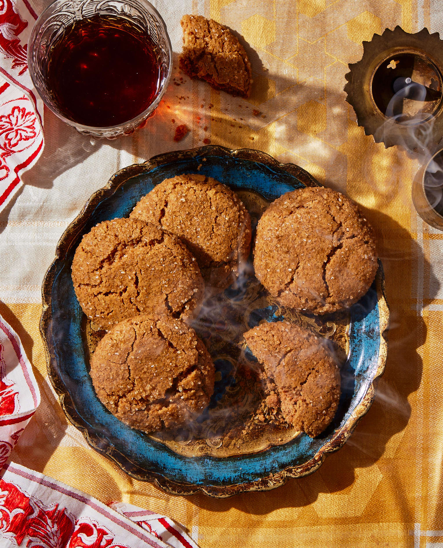 Lord Eshteross’ Maple Ginger Cookies with Turmeric