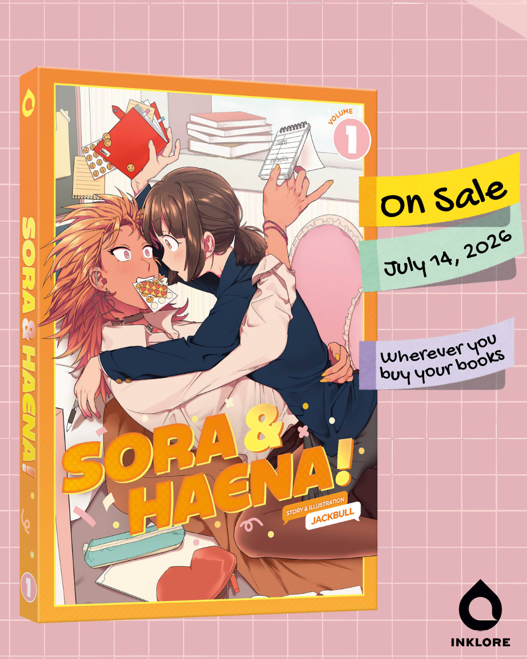 Sora & Haena!, Volume 1 Cover Reveal