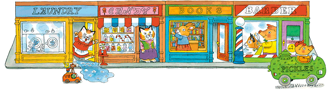 Scene from Busytown