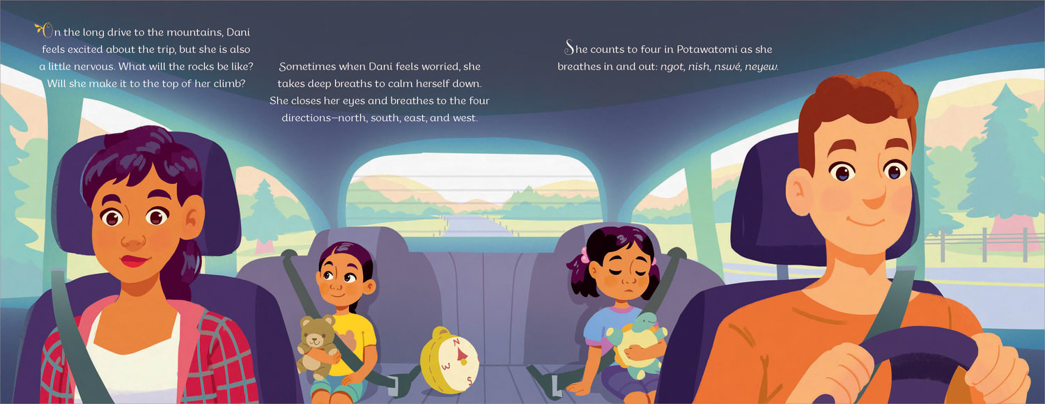 An interior from the book Spring’s Miracles by Kaitlin Curtice
