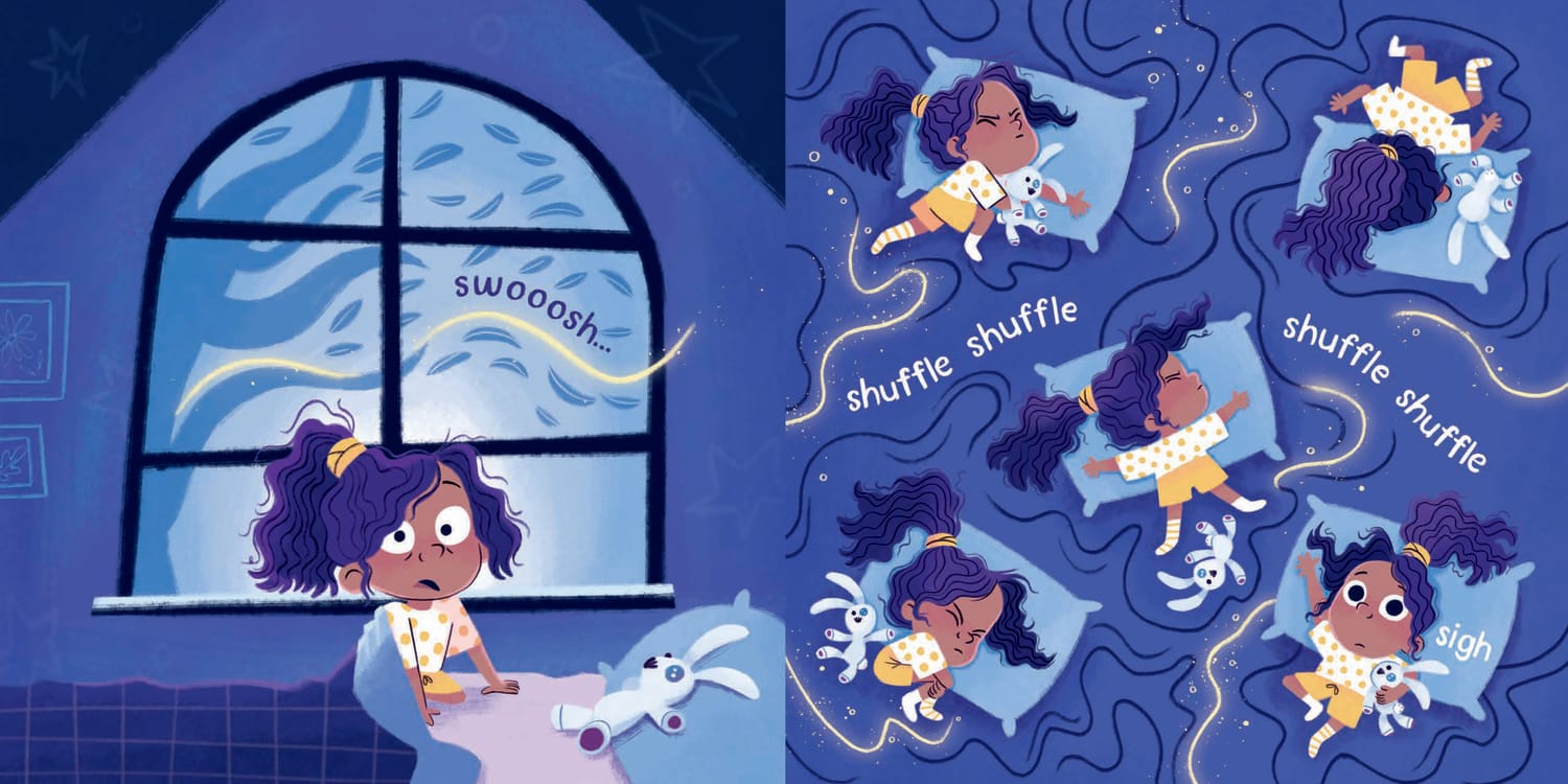 An interior page from the picture book, Never Alone by Faith Eury Cho