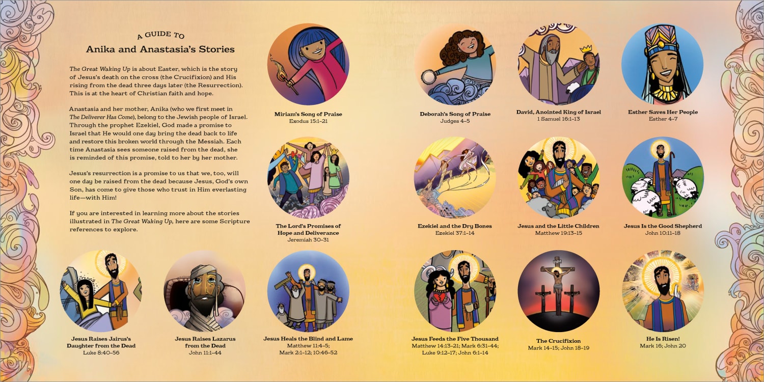 An interior page from The Great Waking Up