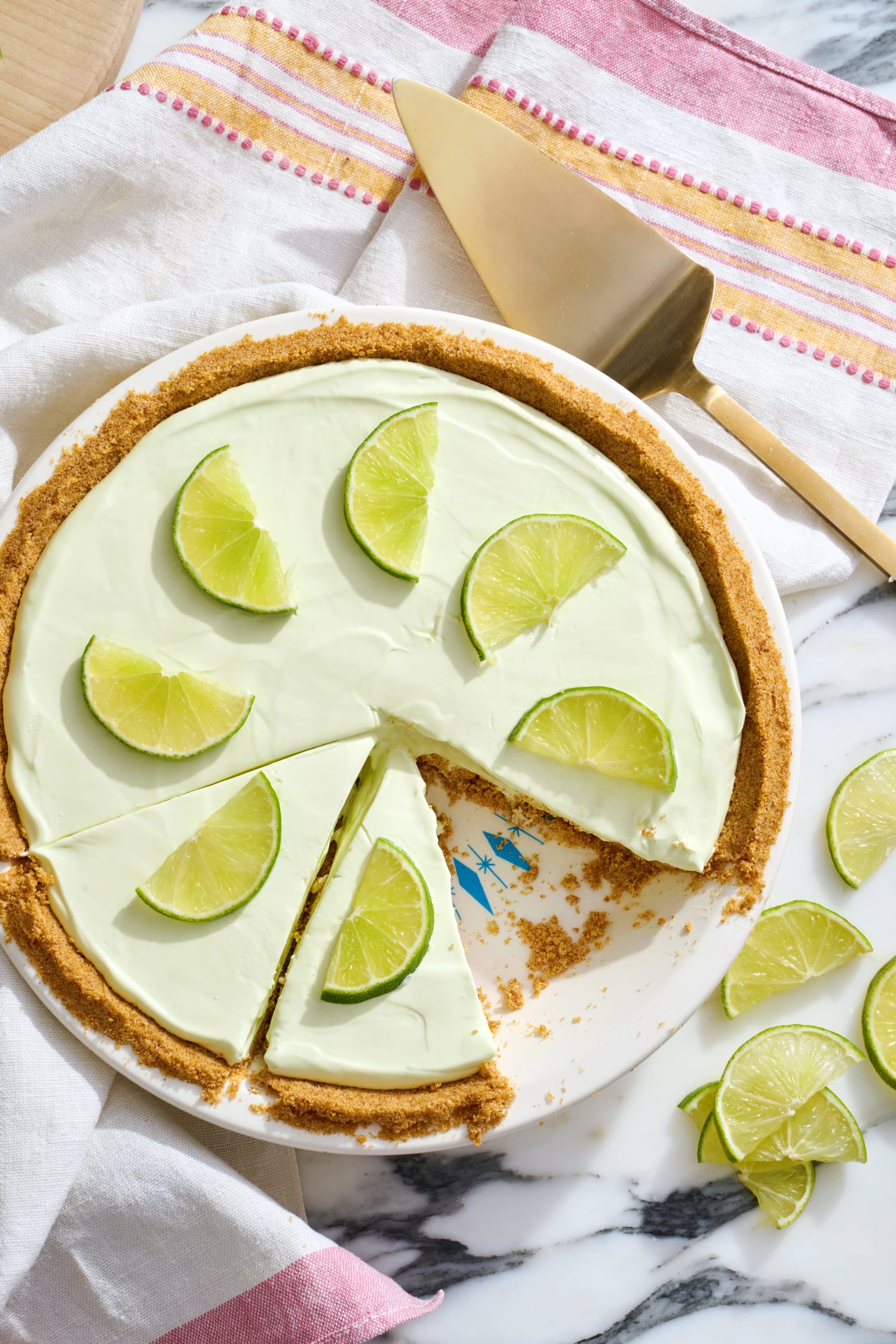 Lorafied blue ribbon margherita pie