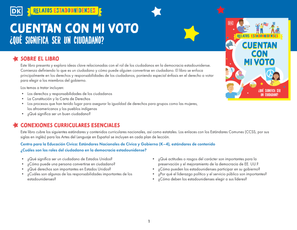 My American Story Cuentan Con Mi Voto