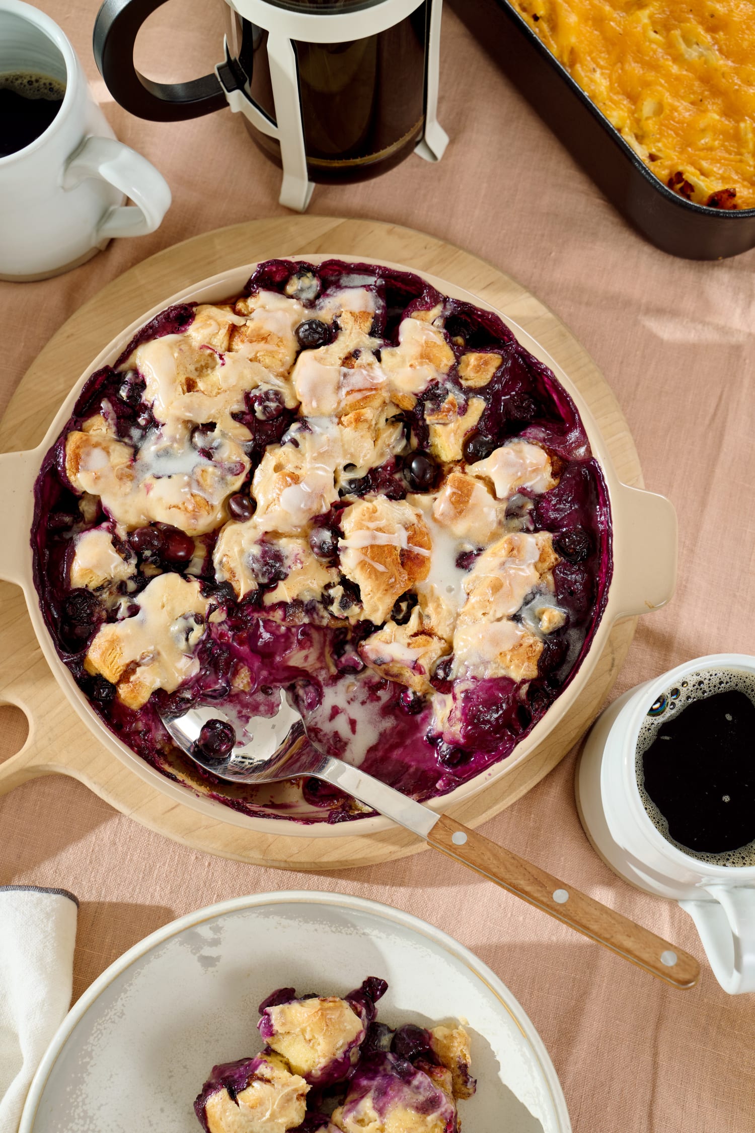 Lorafied Blueberry Buckle crumble