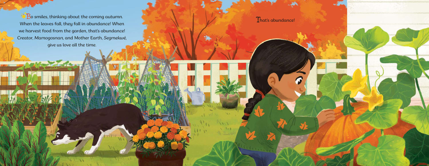 An interior from the book Autumn’s Abundance by Kaitlin Curtice