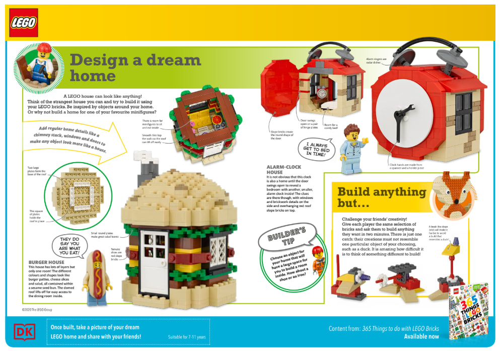 LEGO build your dream home