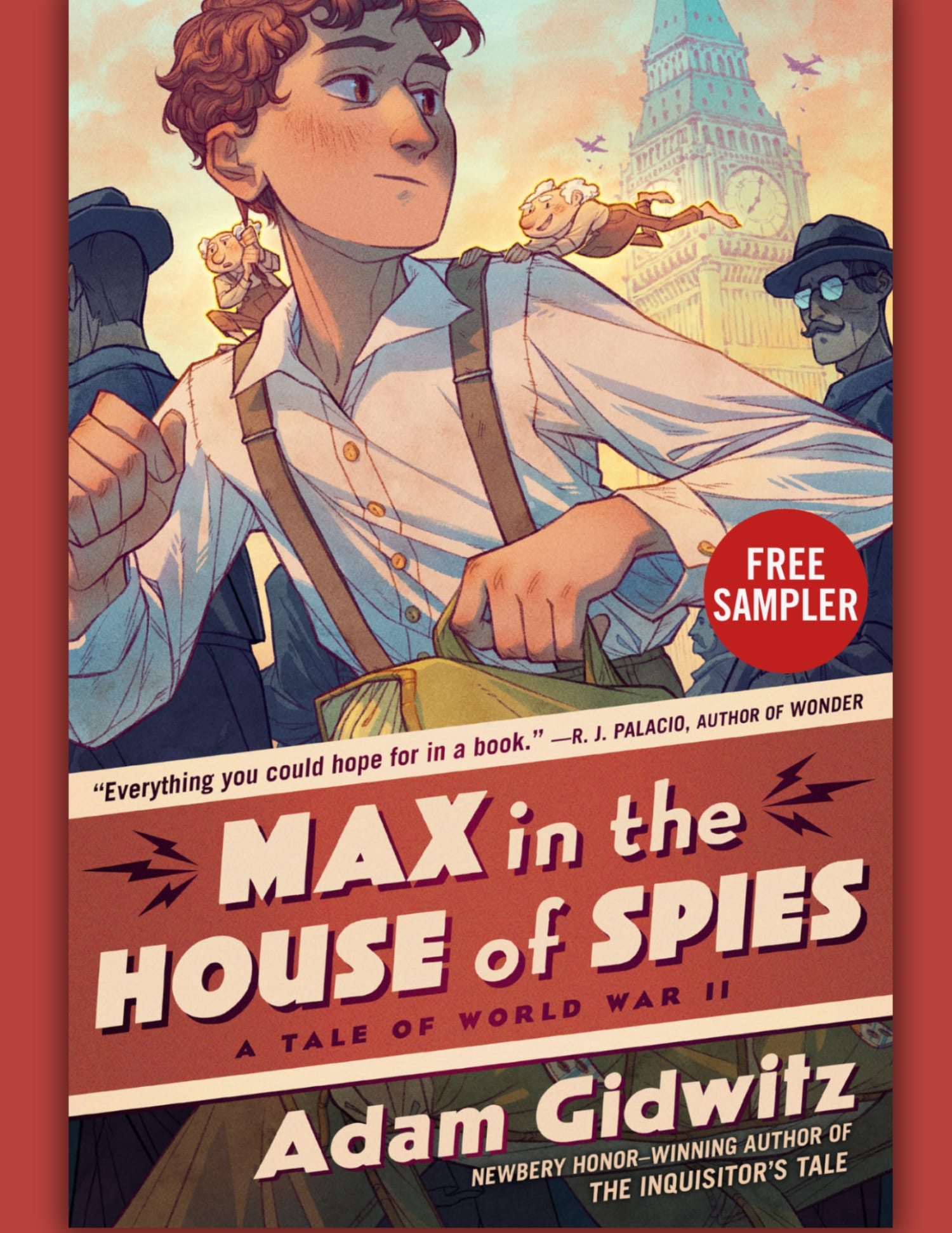 Cover for the MAX IN THE HOUSE OF SPIES Sampler