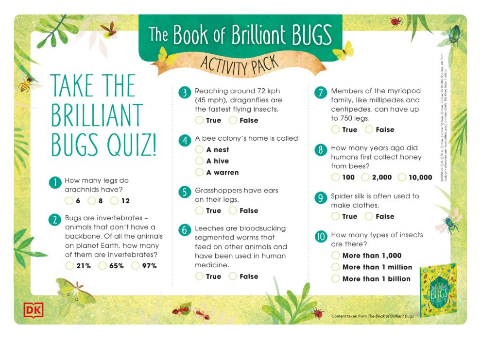the book of brilliant bugs