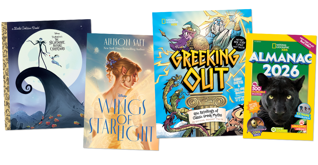 Disney and National Geographic  Kids Books