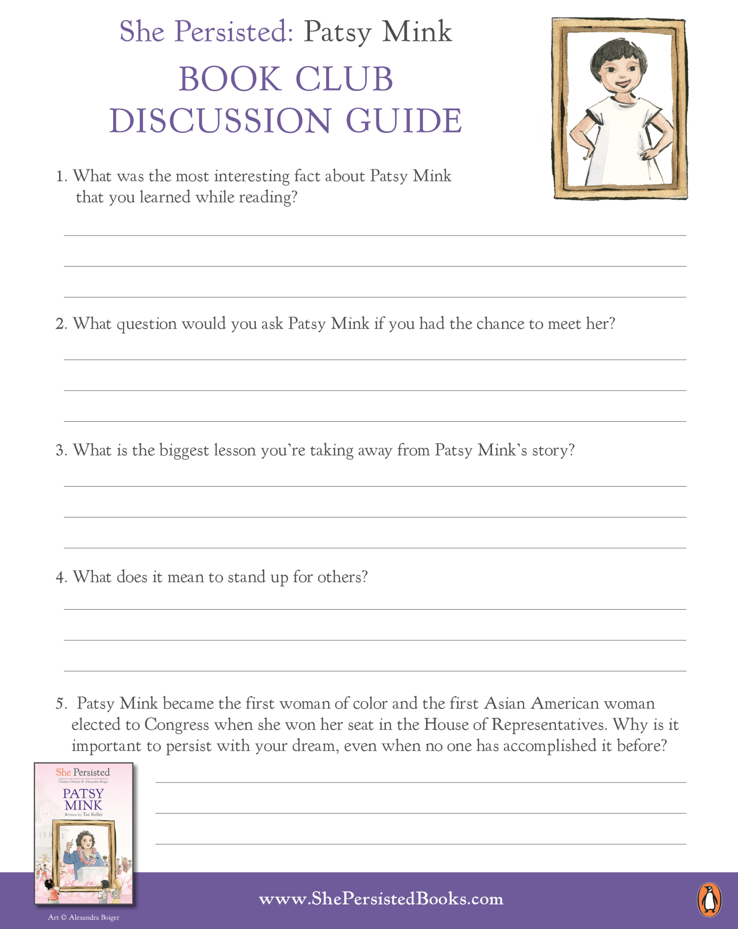 Patsy Mink Discussion Guide