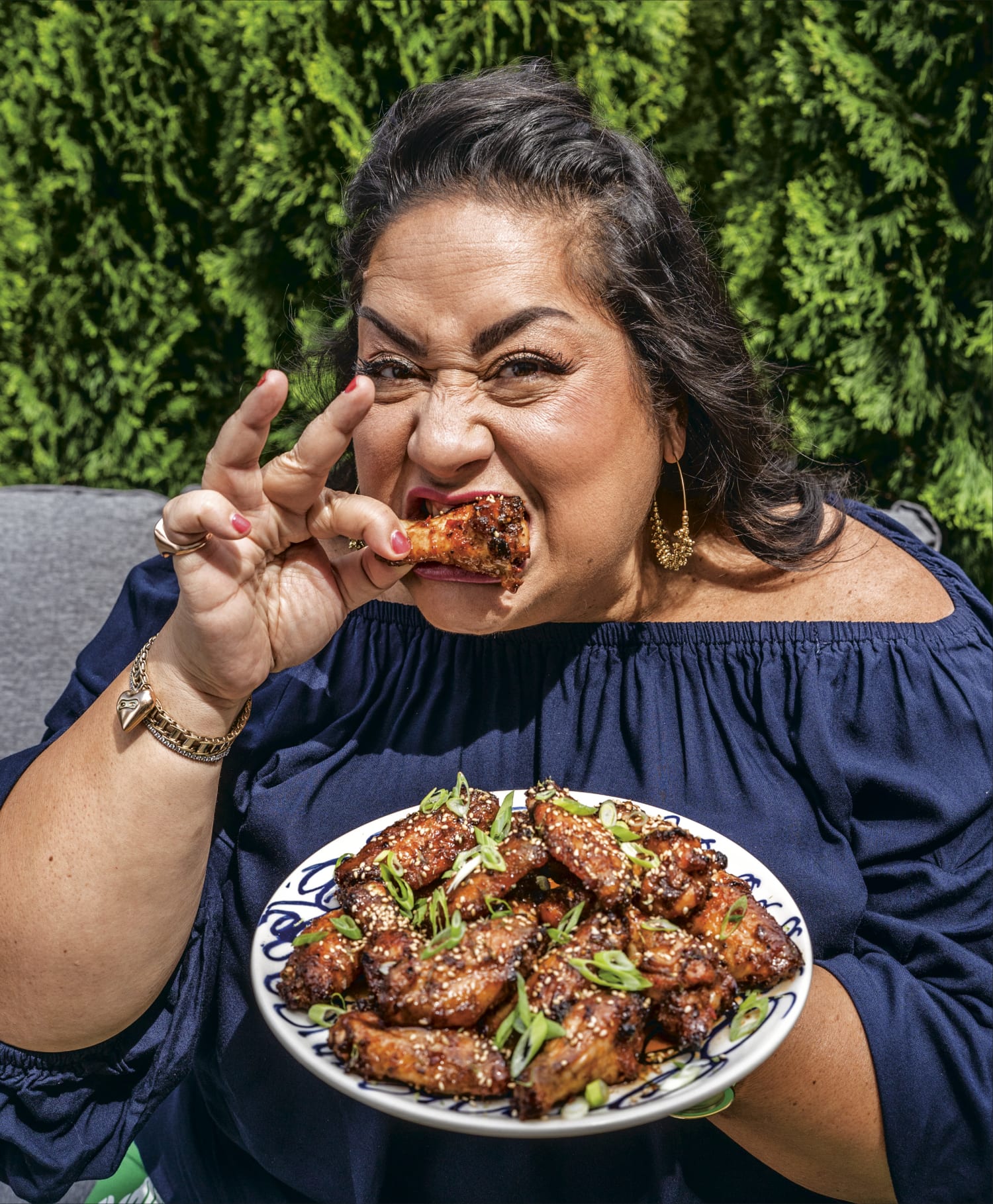 spicy and tart chicken wings