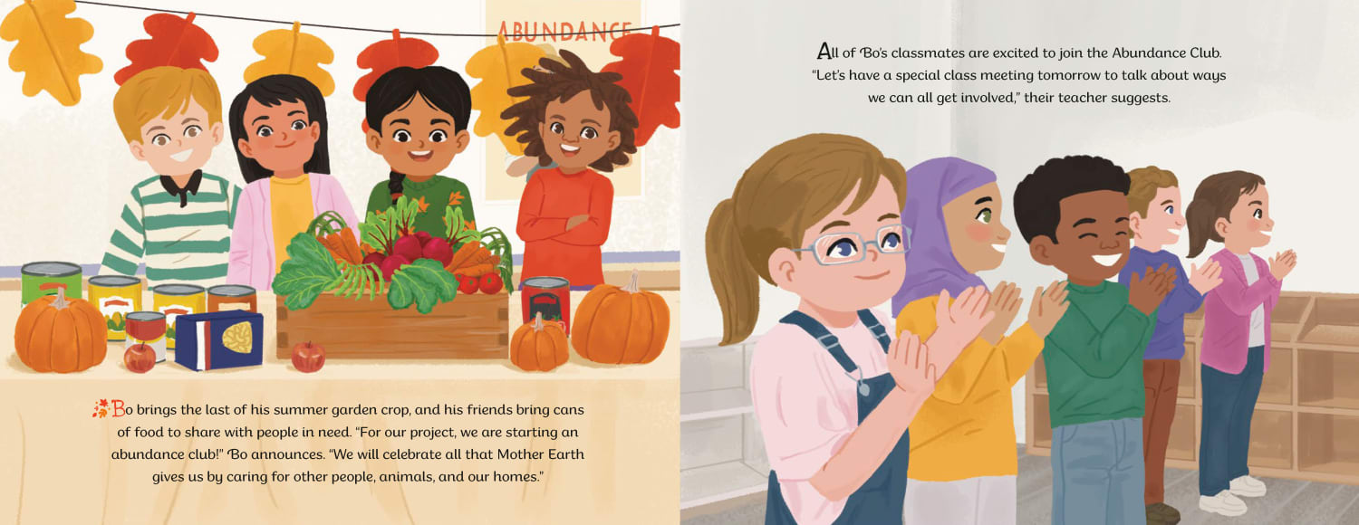 An interior from the book Autumn’s Abundance by Kaitlin Curtice