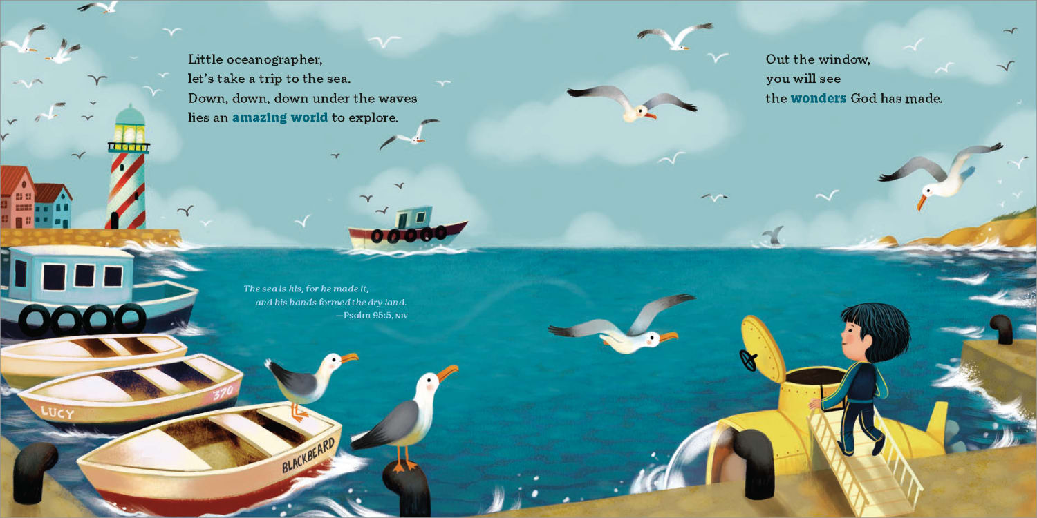 An excerpt from the book, God's Little Oceanographer by Tina Cho