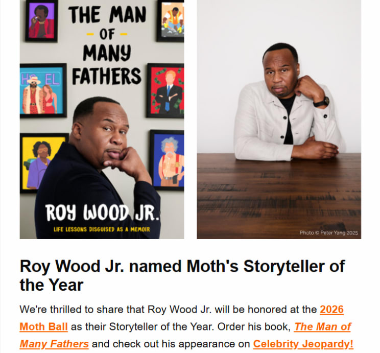 The Man of Many Fathers by Roy Wood Jr.