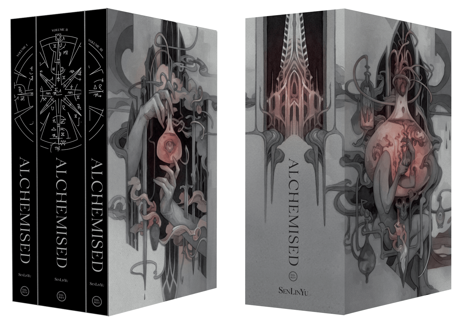 Slipcase for the Alchemised (Deluxe Three-Volume Slipcase Edition)