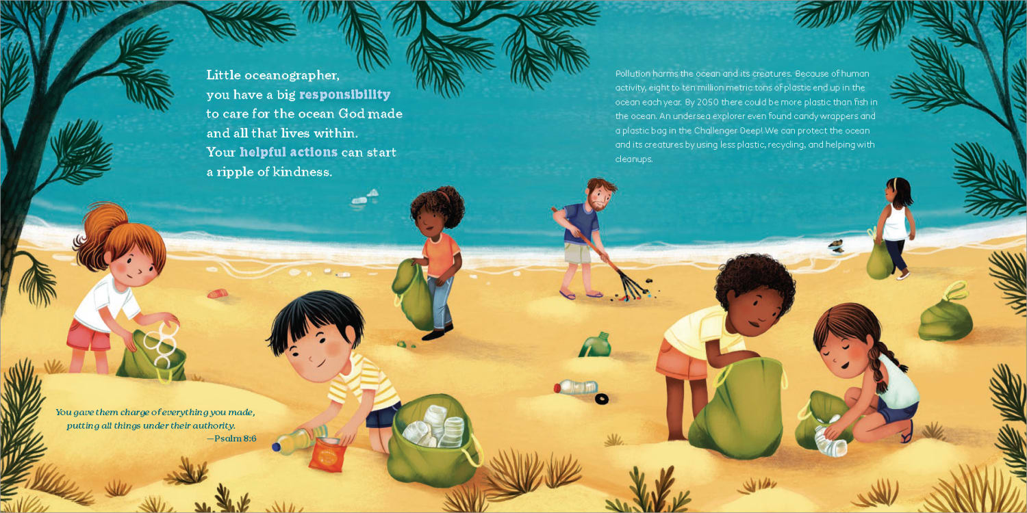 An excerpt from the book, God's Little Oceanographer by Tina Cho