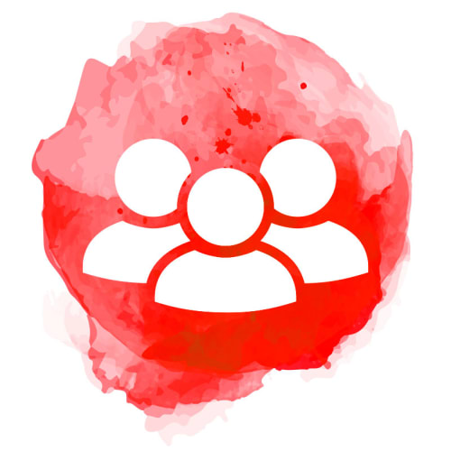 Red Group Icon