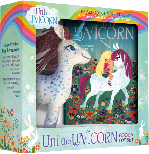 Uni the Unicorn Book and Toy Set by Amy Krouse Rosenthal, Brigette Barrager