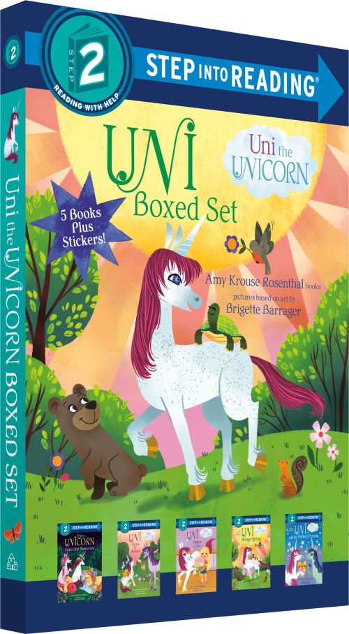 Uni the Unicorn Step into Reading Boxed Set by Amy Krouse Rosenthal, Brigette Barrager