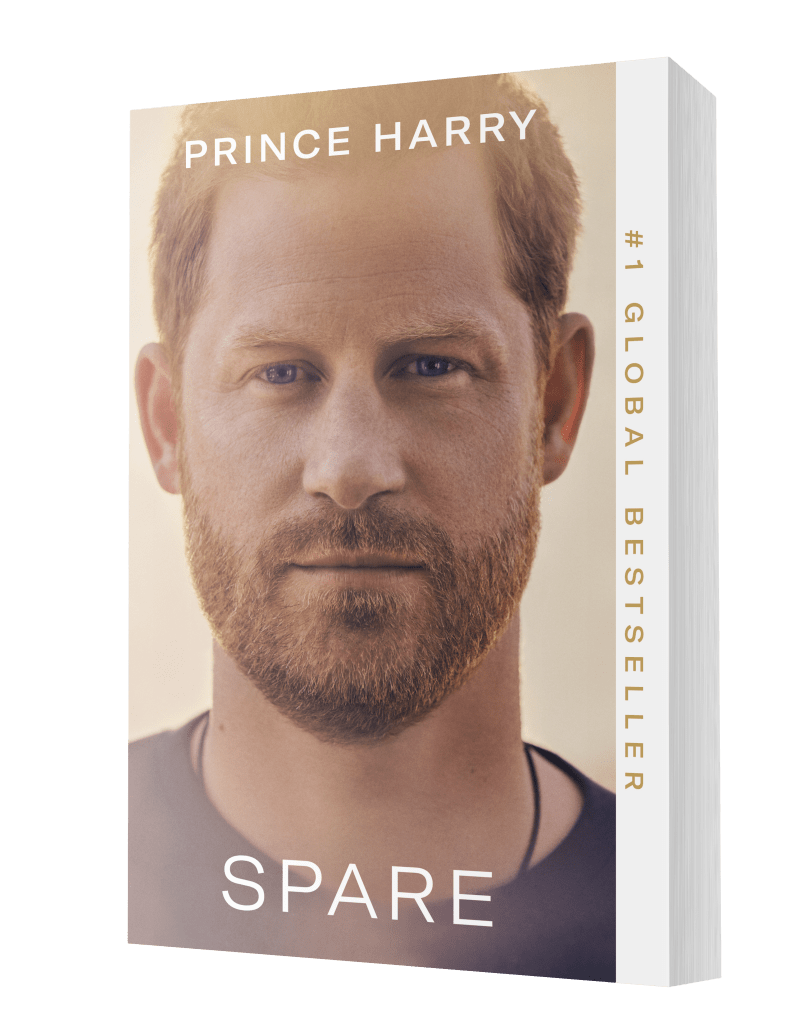 Spare by Prince Harry, The Duke of Sussex