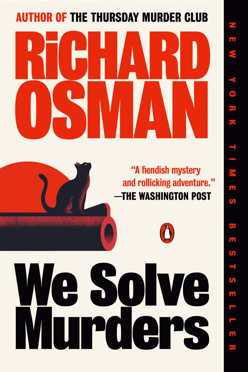 Paperback cover of We Solve Murders