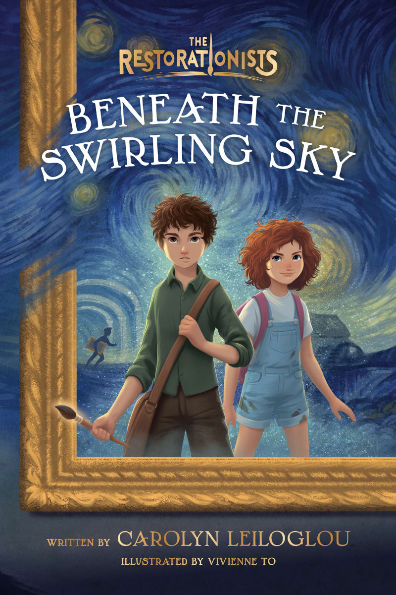 Beneath the Swirling Sky by Carolyn Leiloglou, Illustrated by Vivienne To