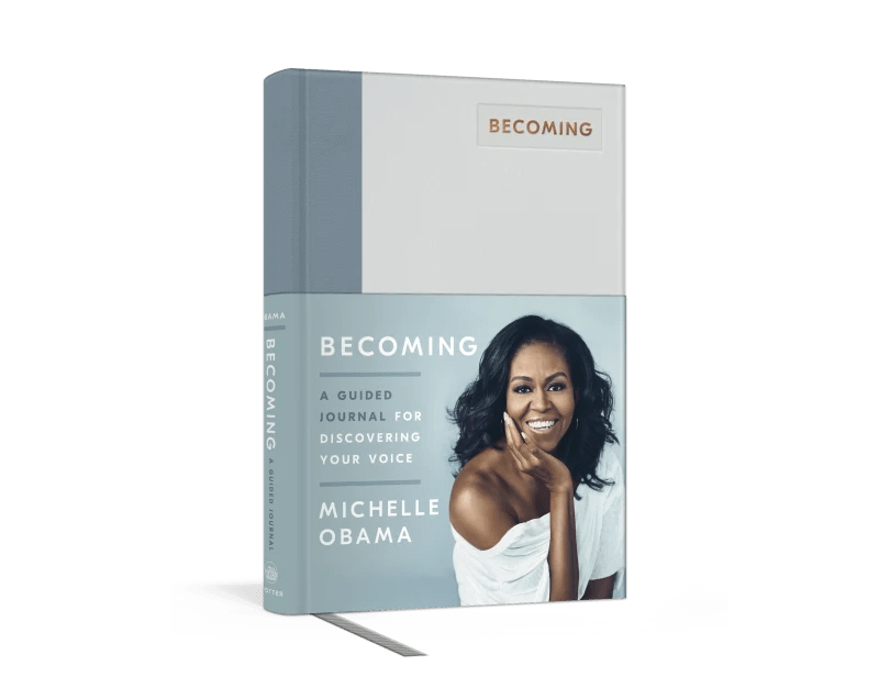 Becoming: A Guided Journal for Finding Your Voice by Michelle Obama