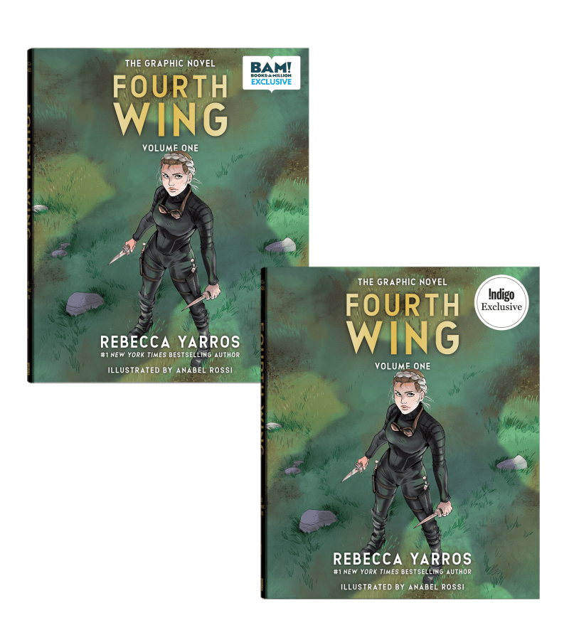 Fourth Wing The Graphic Novel BAM and Indigo Edition