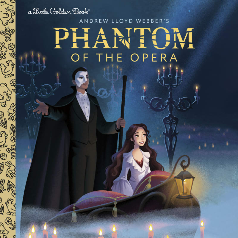 The Phantom of the Opera Little Golden Book on Audio