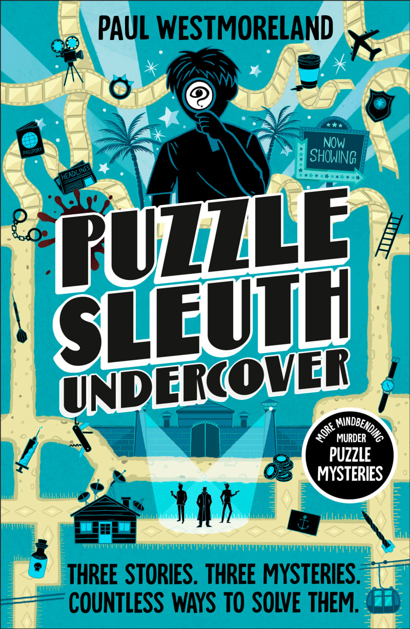 Puzzle Sleuth Undercover Book Jacket