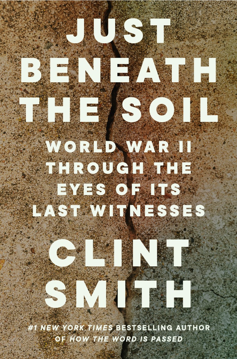 just beneath the soil