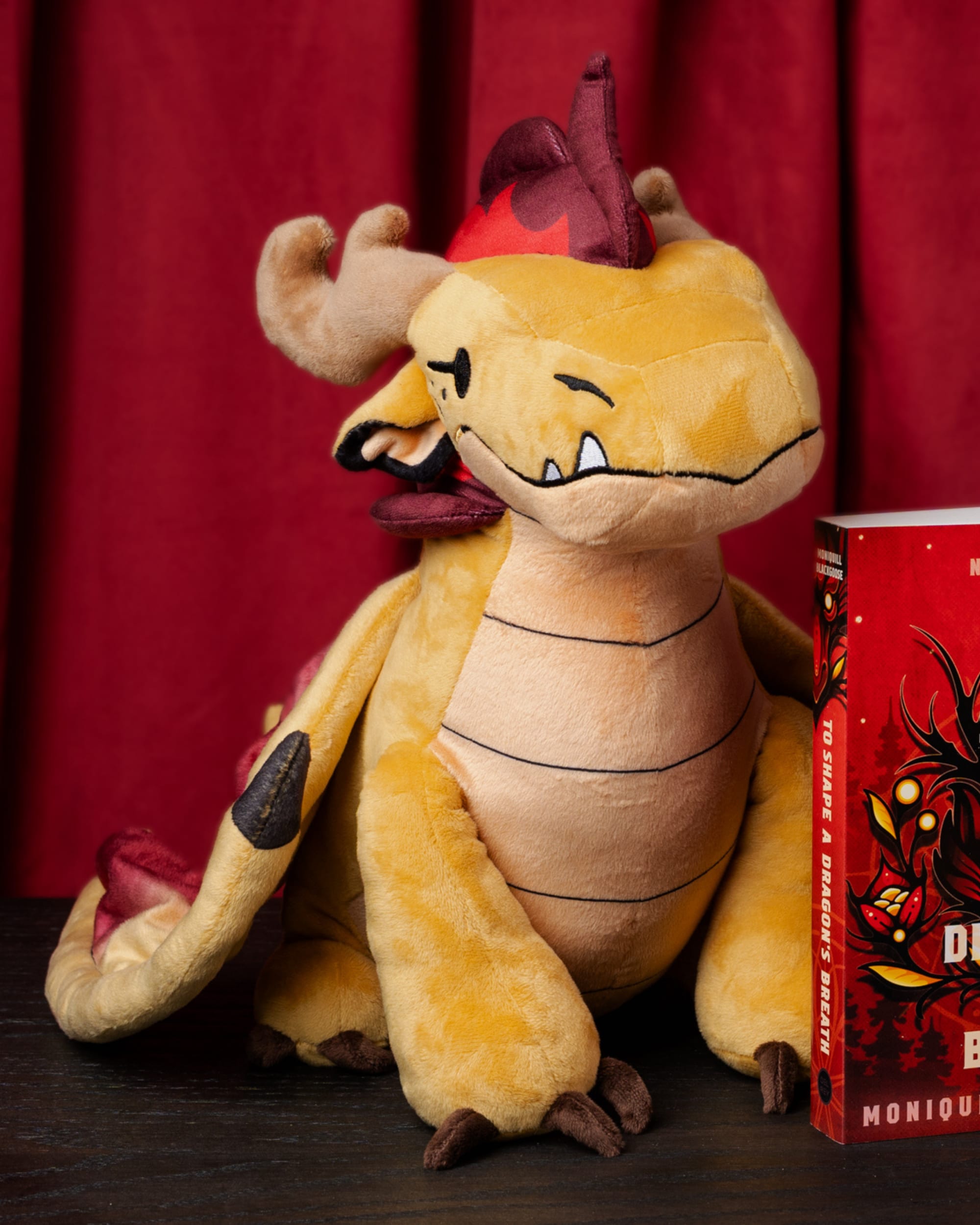 Kasaqua dragon plush by Roamin' Bison Workshop